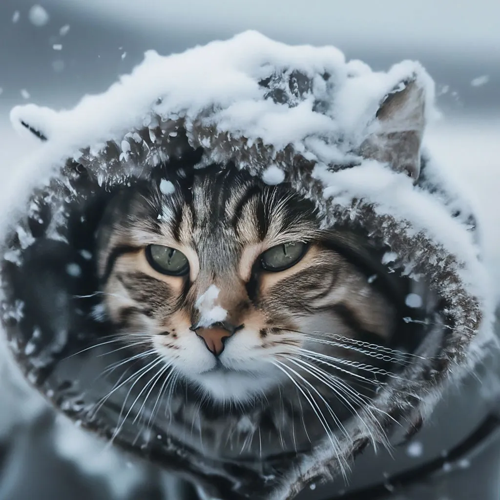 راهنمای جامع تغذیه گربه در فصول سرد سال