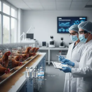 Ceva از طرح آزمایشی واکسن آنفولانزای پرندگان رونمایی کرد: گامی حیاتی در مدیریت جهانی بیماری