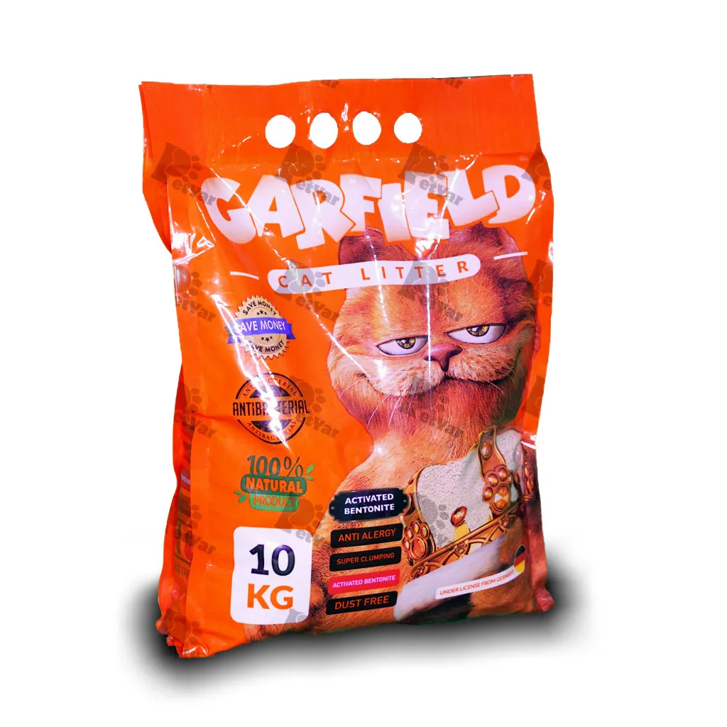 خاک گربه گارفیلد ساده ۱۰ لیتری