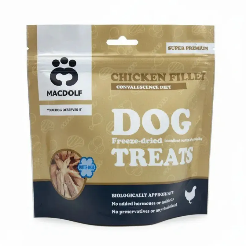 تشویقی سگ مکدولف مدل فیله مرغ فریز دراید