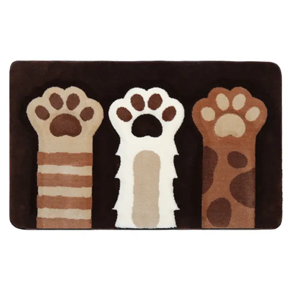 فرش زیرانداز گربه برند زرباف طرح میو