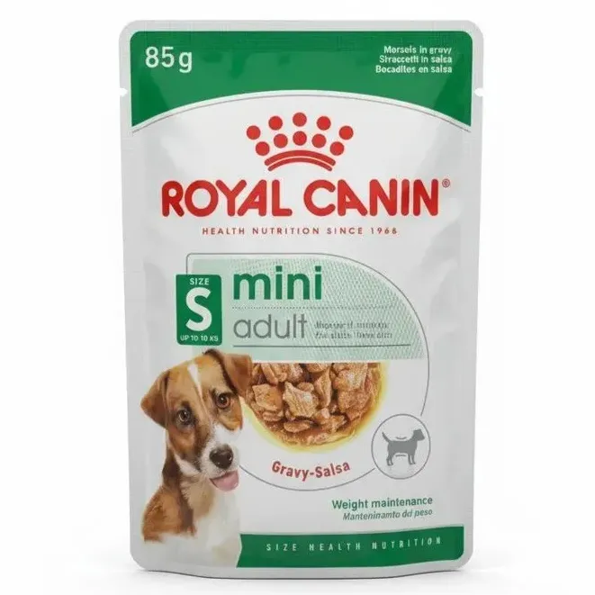 پوچ سگ رویال کنین مینی ادالت ۸۵ گرم