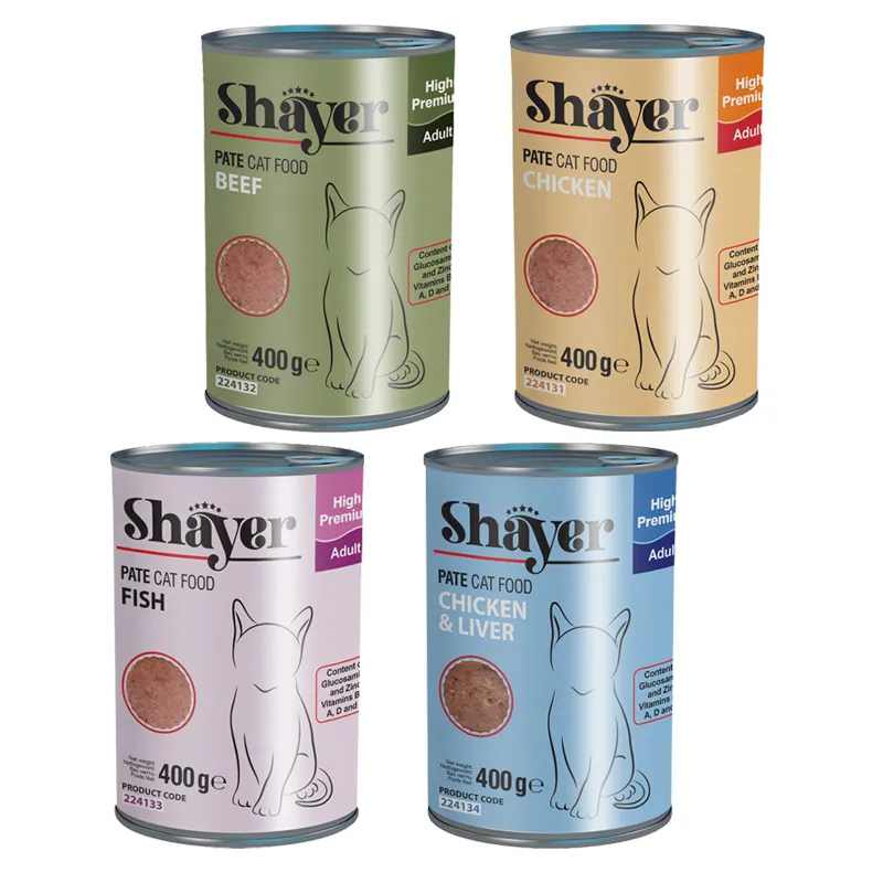 کنسرو گربه شایر ۴۰۰ گرم