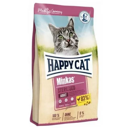 غذای خشک گربه هپی کت مینکاس عقیم شده