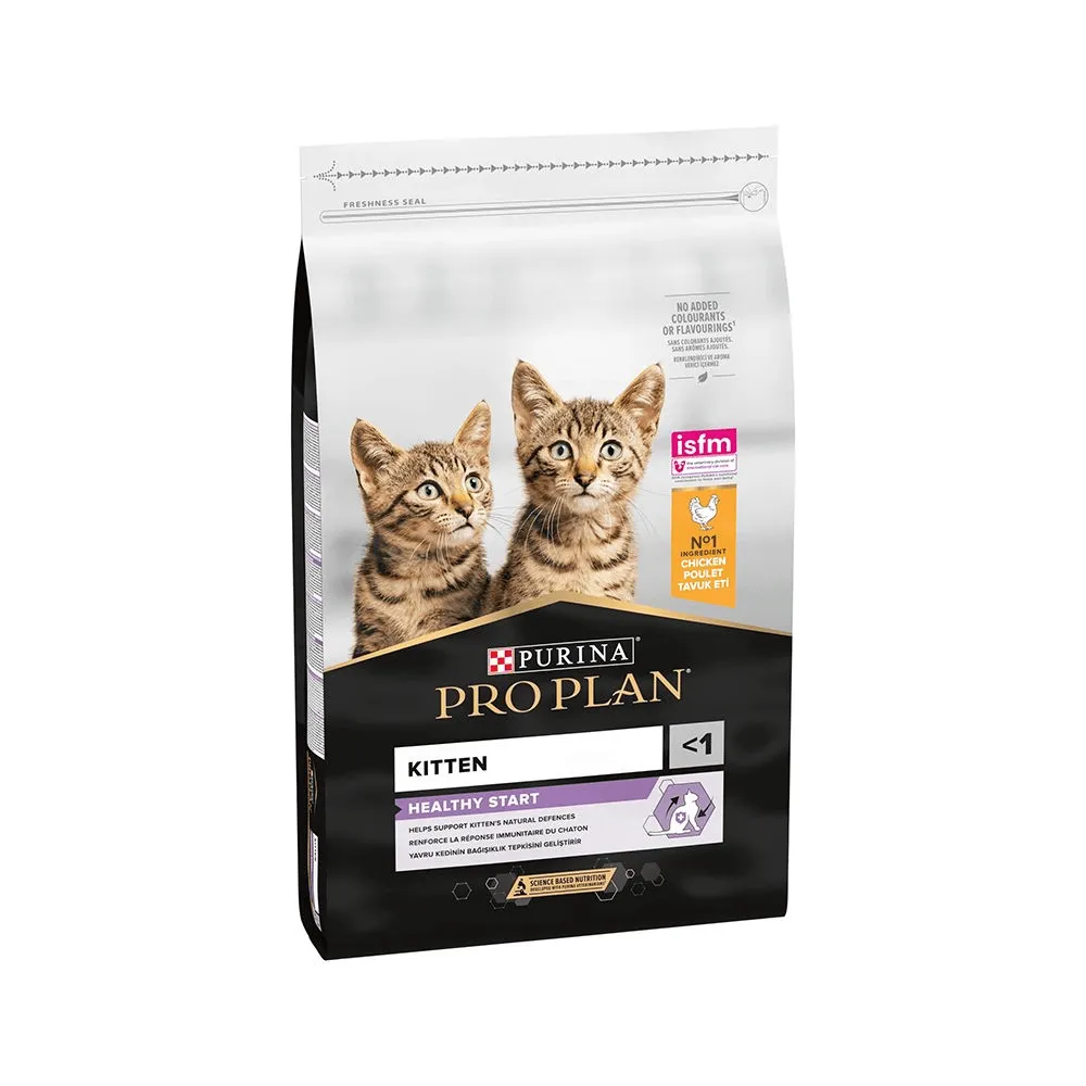 غذای خشک بچه گربه Purina PRO PLAN مدل Healthy Start با طعم مرغ