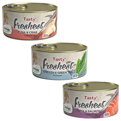 کنسرو گربه دنتالایت 80 گرم