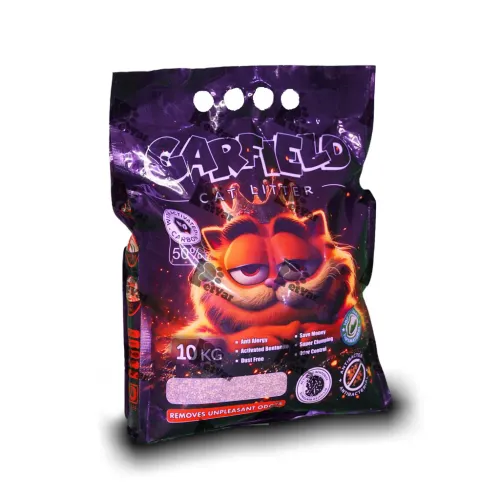 خاک گربه کربن‌دار گارفیلد ۱۰ لیتری