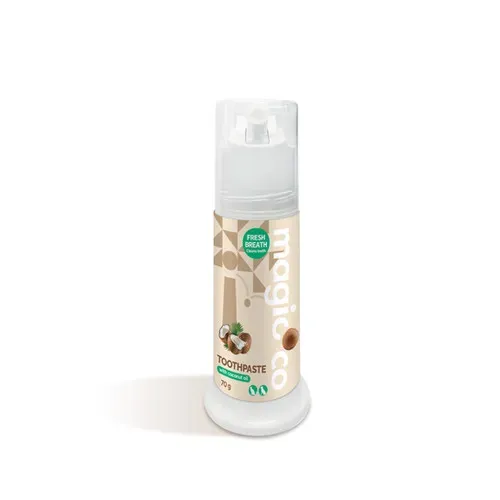 خمیردندان سگ و گربه بایولاین طعم نارگیل