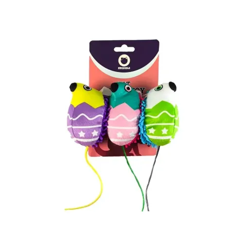 اسباب بازی گربه، پک 3 عددی موش، مدل مووا