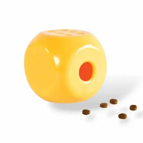 اسباب بازی سگ مدل تاس زرد MUWA