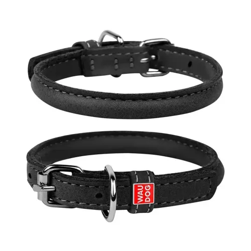 قلاده چرمی گرد WAUDOG