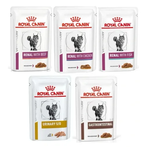 پوچ درمانی گربه رویال کنین ۸۵ گرم