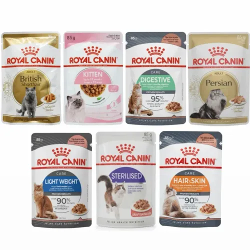 پوچ گربه رویال کنین ۸۵ گرم