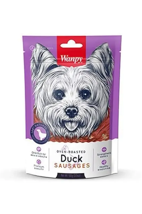 تشویقی ونپی سوسیس اردک (Wanpy Duck Sausage) 100 گرم