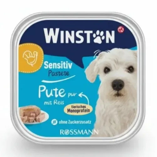 ووم سگ وینستون بوقلمون (گوارش حساس) ۱۵۰ گرم