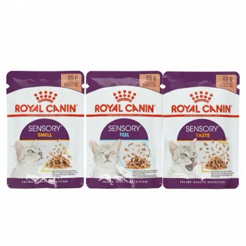 پوچ گربه رویال کنین سنسوری ۸۵ گرم