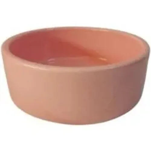 ظرف سرامیکی ساده برند لونا  رنگ صورتی
