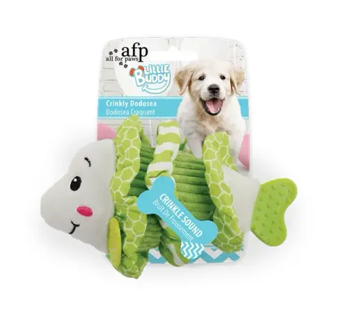 اسباب‌بازی سگ مدل ماهی صدادار رنگ سبز برند AFP