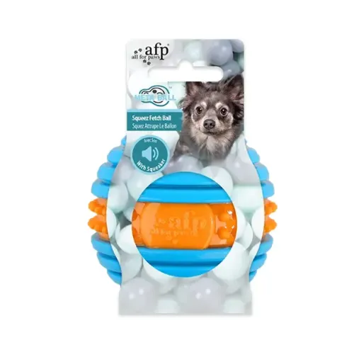 اسباب بازی دندانی سگ مدل توپ لاتکسی Squeez