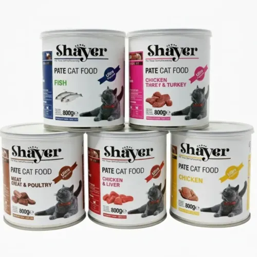 کنسرو پته گربه شایر ۸۰۰ گرم