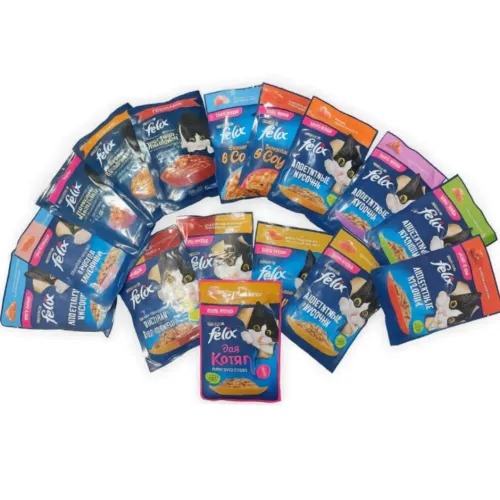 پوچ گربه فلیکس ۷۵ گرم