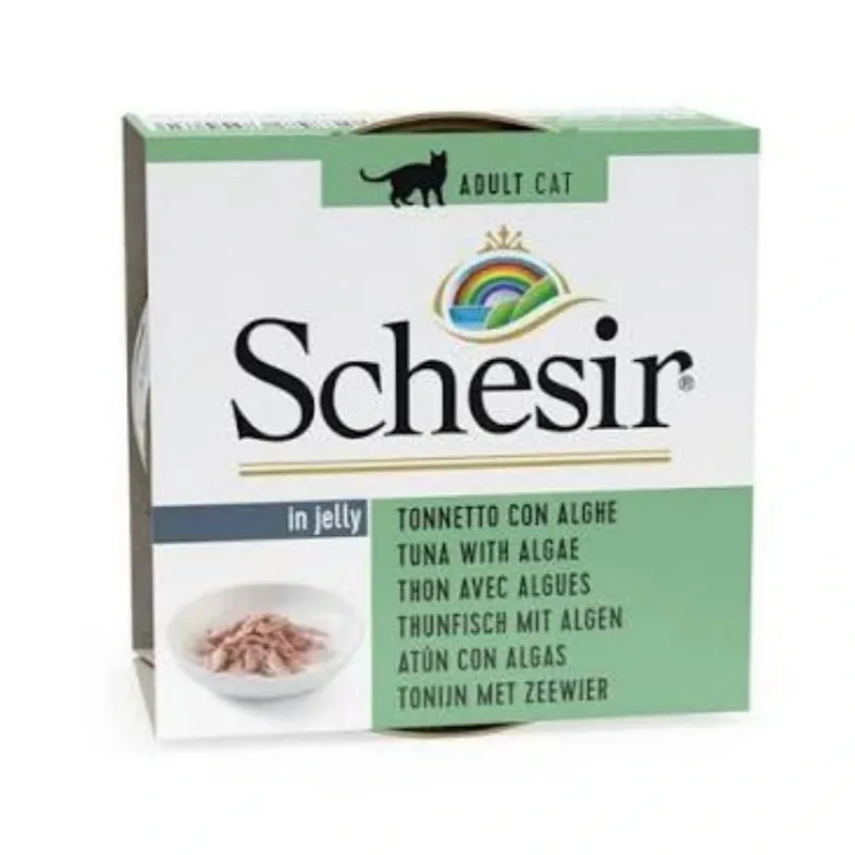 کنسرو گربه شسیر با طعم تن و جلبک دریایی